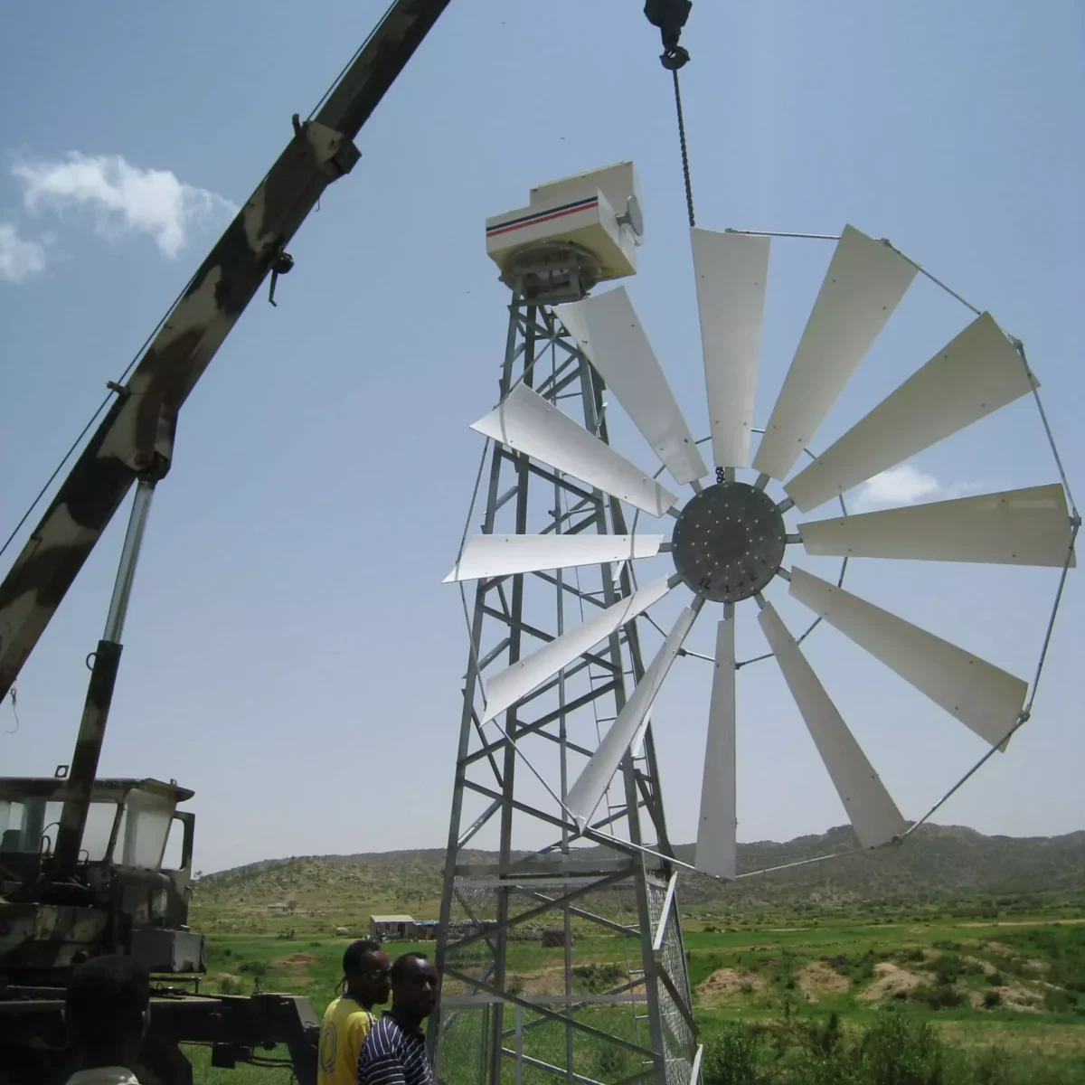 Hakkımızda 9 Afrika, Soyut WindMill