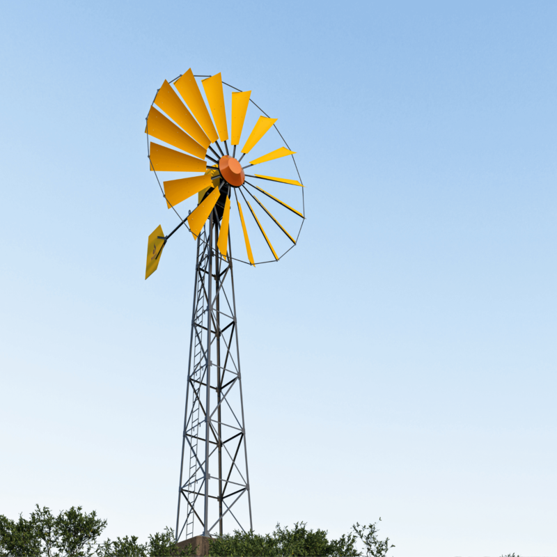 Soyut WindMill 4.8 Rüzgar Su Pompası