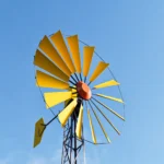 Soyut WindMill 6 Rüzgar Su Pompası