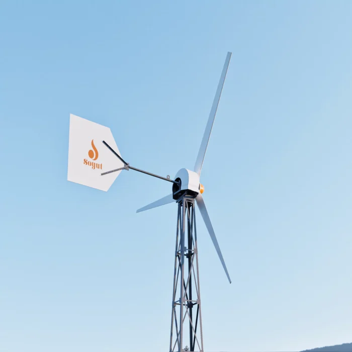 Soyut 10 kW Soyutwind 10 kW ev tipi rüzgar türbini