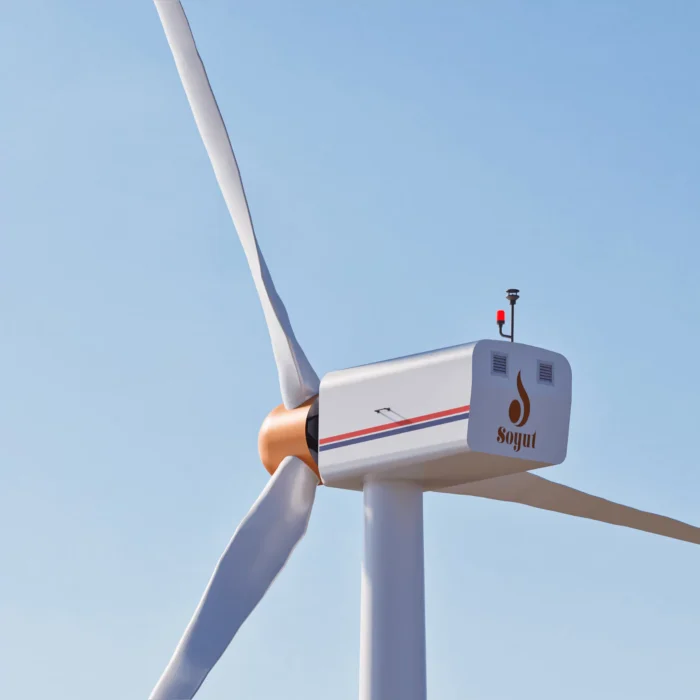 Soyut 100 kW Soyutwind 100 kW ev tipi rüzgar türbini