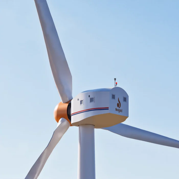 Soyut 250 kW Soyutwind 250 kW ev tipi rüzgar türbini