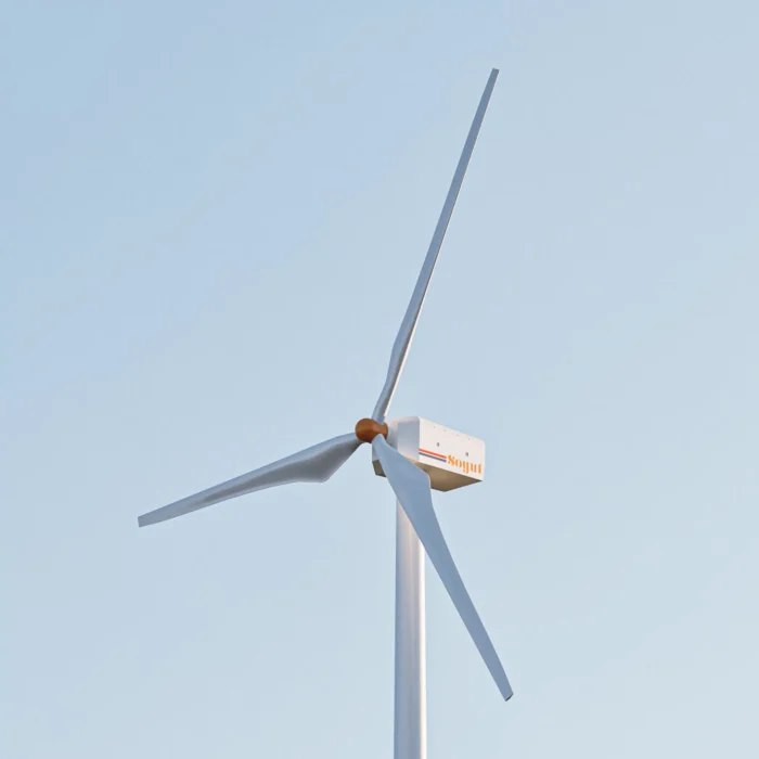 Soyut 2500 kW Soyutwind 2500 kW ev tipi rüzgar türbini