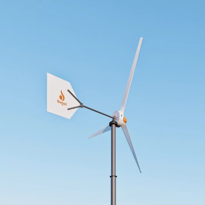 Soyut 3 kW Soyutwind 3 kW ev tipi rüzgar türbini